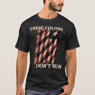 PATRIOT FLAG Roter, weißer und blauer T - Shirt