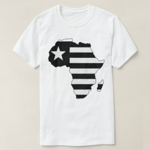 PATRIOT FLAG ROTES SCHWARZ UND WEISS T-Shirt
