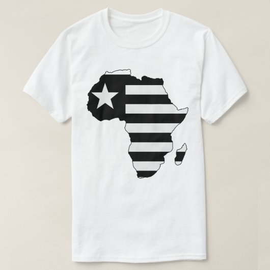 PATRIOT FLAG ROTES SCHWARZ UND WEISS T-Shirt (Design vorne)