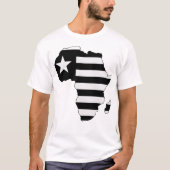 PATRIOT FLAG ROTES SCHWARZ UND WEISS T-Shirt (Vorderseite)