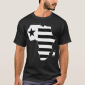 PATRIOT FLAG ROTES SCHWARZ UND WEISS T-Shirt (Vorderseite)
