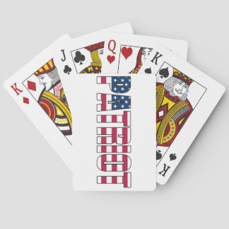 Patriot Flag Spielkarten