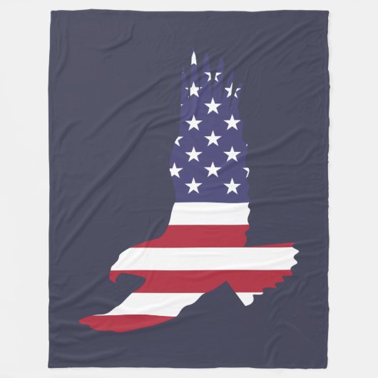 Patriot Fleecedecke (Vorderseite)