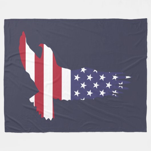 Patriot Fleecedecke (Vorderseite (Horizontal))