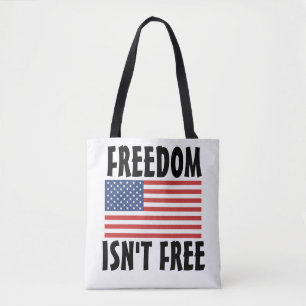 PATRIOT, FREIHEIT IST NICHT KOSTENLOS TASCHE