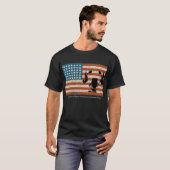 Patriot-Freund der Hunde an Guadalupe County T-Shirt (Vorne ganz)