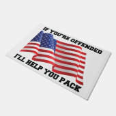 Patriot Fußmatte (Schrägansicht)