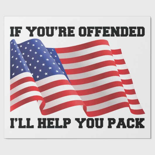 Patriot Geschenkpapier (Flach)