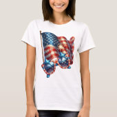 Patriot Gingham Art T-Shirt (Vorderseite)