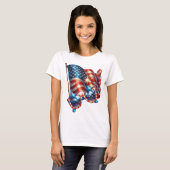 Patriot Gingham Art T-Shirt (Vorne ganz)