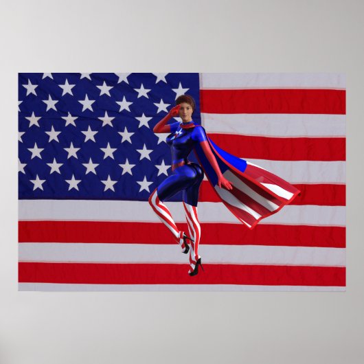 Patriot Girl Poster (Vorne)