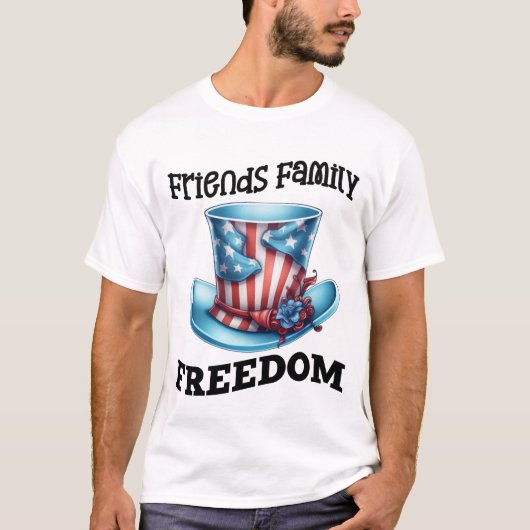 Patriot Hat of Unity T-Shirt (Vorderseite)