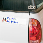 Patriot in Prius Autoaufkleber (Auf Lkw)