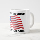Patriot Jumbo-Tasse (Vorderseite Rechts)
