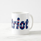 Patriot Kaffeetasse (VorderseiteRechts)