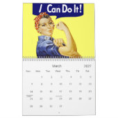 Patriot-Kalender schaffen gefüttert ab Kalender (Mär 2027)