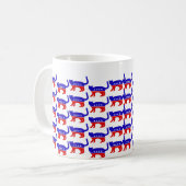 Patriot-Katzen-Tasse Kaffeetasse (Vorderseite Links)