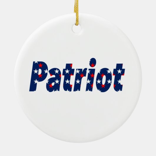 Patriot Keramik Ornament (Hinten)