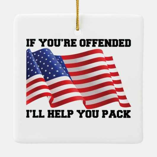 Patriot Keramikornament (Rückseite)