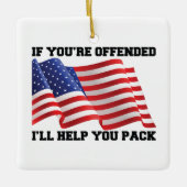 Patriot Keramikornament (Vorderseite)