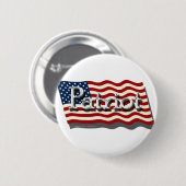 Patriot-Knopf (Silber) Button (Vorne & Hinten)