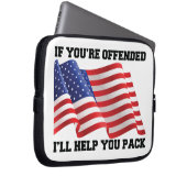 Patriot Laptopschutzhülle (Vorne Rechts)