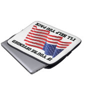 Patriot Laptopschutzhülle (Vorne Knopf)