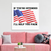 Patriot Leinwanddruck (Insitu (Wohnzimmer))