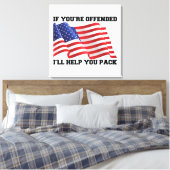 Patriot Leinwanddruck (Insitu (Schlafzimmer))