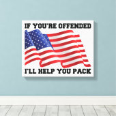 Patriot Leinwanddruck (Insitu (Holzboden))