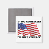 Patriot Magnet (Vorderseite/Rückseite)