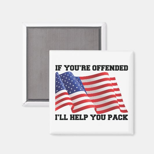 Patriot Magnet (Vorderseite/Rückseite)