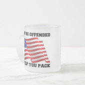 Patriot Mattglastasse (Vorderseite Links)