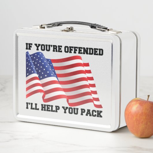 Patriot Metall Brotdose (Beispiel)