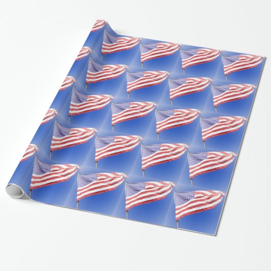 Patriot-Packpapier Geschenkpapier (Ungerollt)
