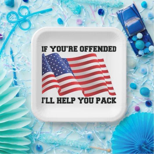 Patriot Pappteller (Party)