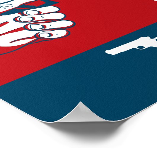 Patriot Patch Co - 4 Regeln für das Sicherheitspak Poster (Ecke)