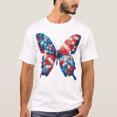 Patriot Patchwork Art T-Shirt (Vorderseite)