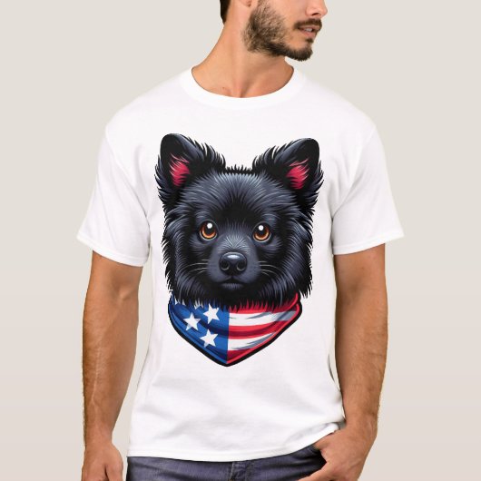 Patriot Pup Graphic Tee (Vorderseite)