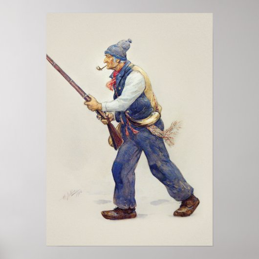 Patriot Quebec Rébellion 1837-1838 Henri Julien Poster (Vorne)