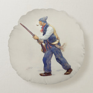 Patriot Québec Rebellion 1837-1838 Henri Julien Rundes Kissen