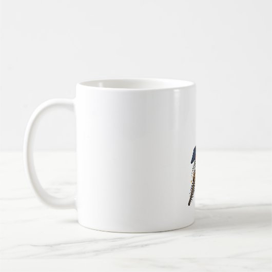 Patriot Rocket 4. Juli Vintage Feuerwerk Design Kaffeetasse (Links)