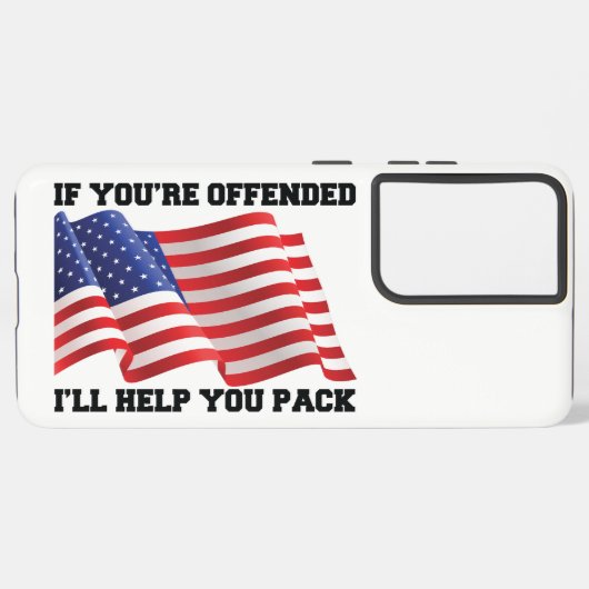 Patriot Samsung Galaxy Hülle (Rückseite (Horizontal))