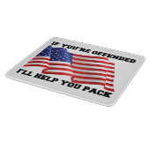 Patriot Schneidebrett (Ecke)