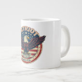 Patriot Seit 1776 Jumbo-Tasse (Vorderseite Rechts)