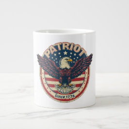 Patriot Seit 1776 Jumbo-Tasse