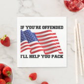 Patriot Serviette (Beispiel)