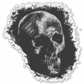 PATRIOT - SKULL VON IDAHO AUFKLEBER (Vorderseite)