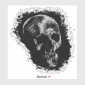 PATRIOT - SKULL VON IDAHO AUFKLEBER (Blatt)