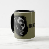 PATRIOT - SKULL VON IDAHO TASSE (Vorderseite Links)